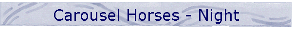 Carousel Horses - Night