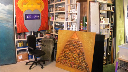 Painting: Pyramids