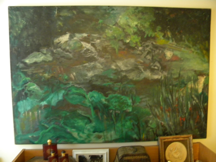 Lily Pond on site